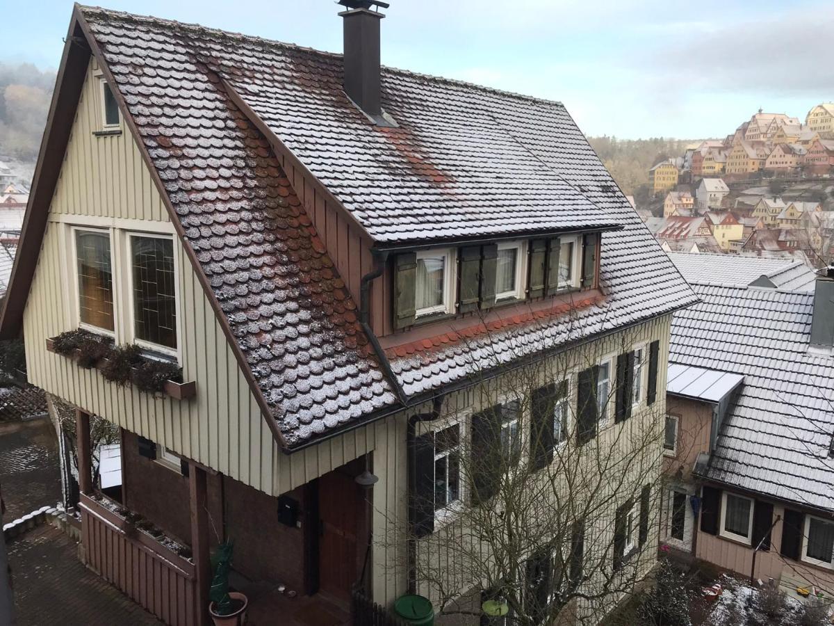 Retro Ferienwohnung Mit Schlossblick Im Nordschwarzwald Альтенштайг Екстер'єр фото